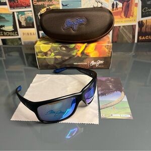 Maui Jim Black and Blue Sunglasses